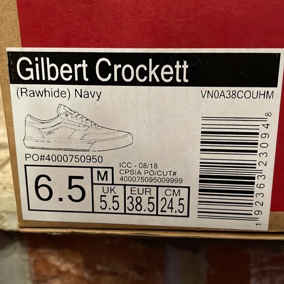 Vans Gilbert Crockett Rawhide Navy - Picture 10 of 10